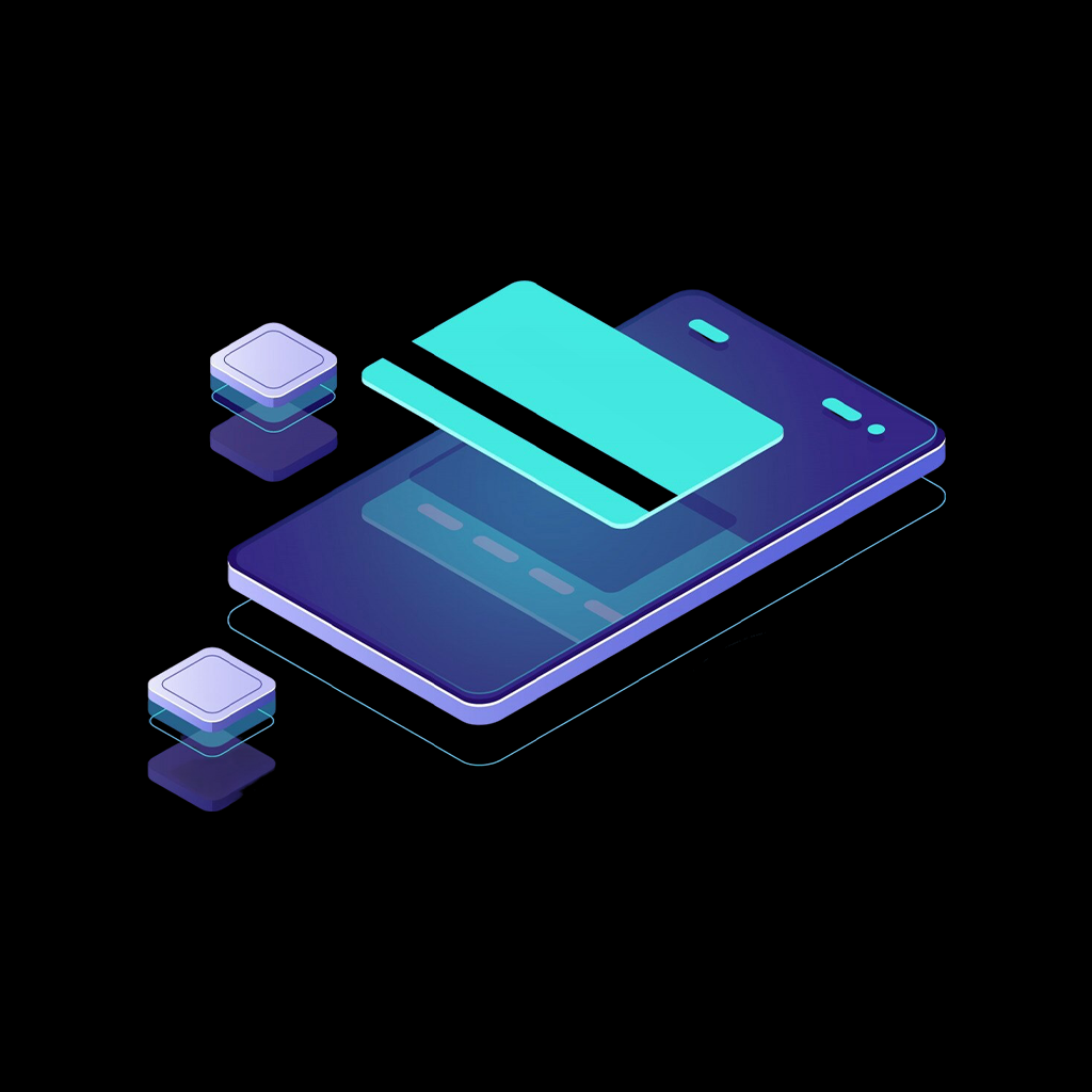 Illustration of custom mobile and web apps for Brisbane companies