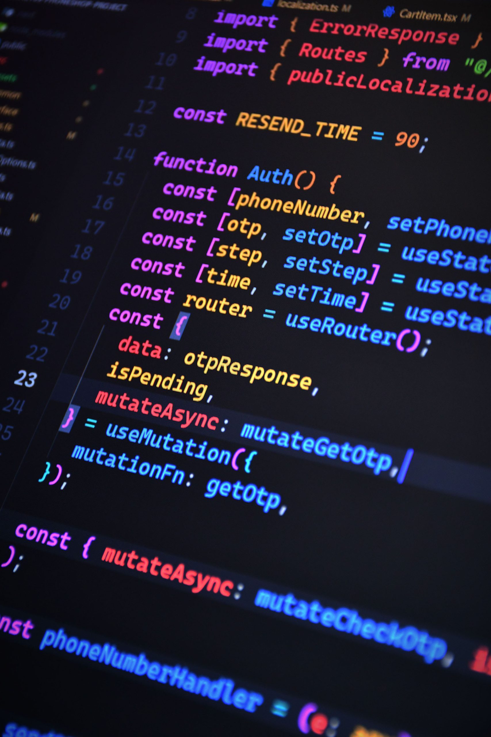 React front-end code for an interactive dashboard in Brisbane